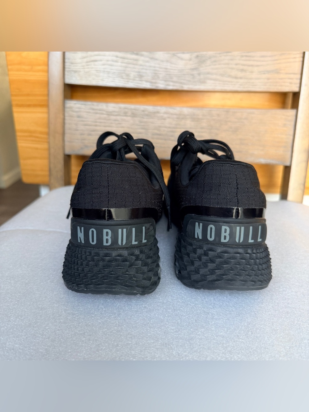 Nobull unisex Allday 365 (Ripstop) shoes M7.5 and W9 black - Picture 4 of 9